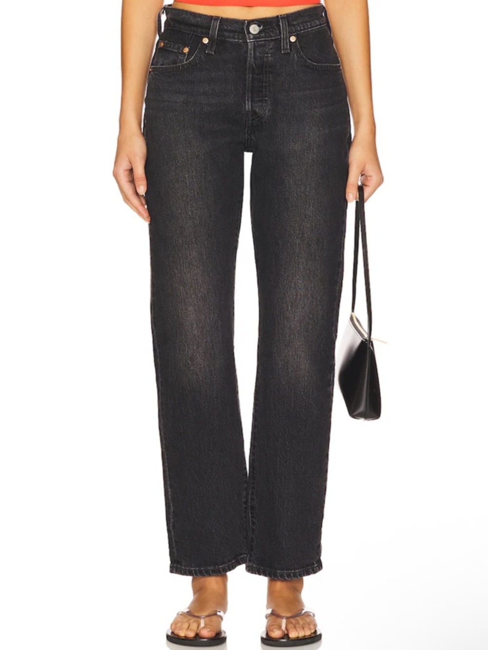 Levi's Black 501 Curve